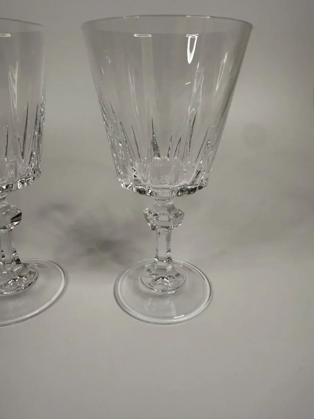 Vintage Princess House eSpirit Crystal Water/Wine Goblets, 6.75